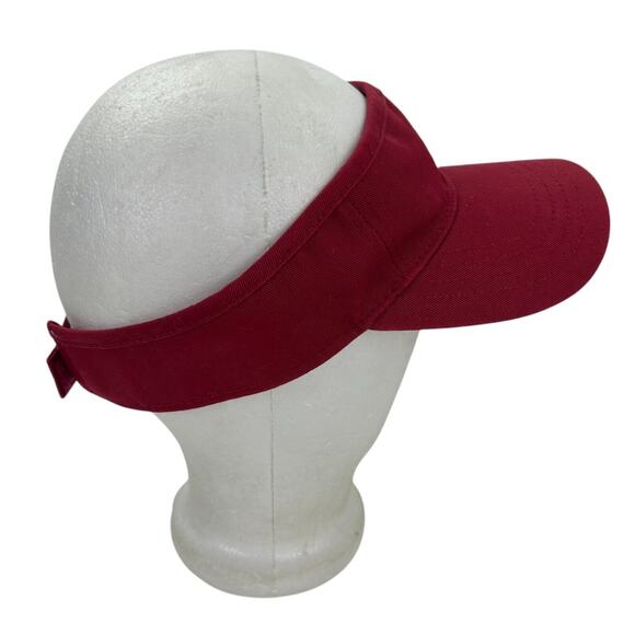 Washington State Cougars WSA Cougars Russell Athletics Hook and Loop Visor Red - Picture 5 of 10